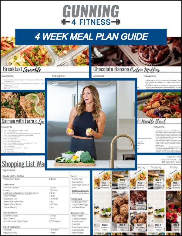 G4FIT 4 WEEK MEAL PLAN GUIDE