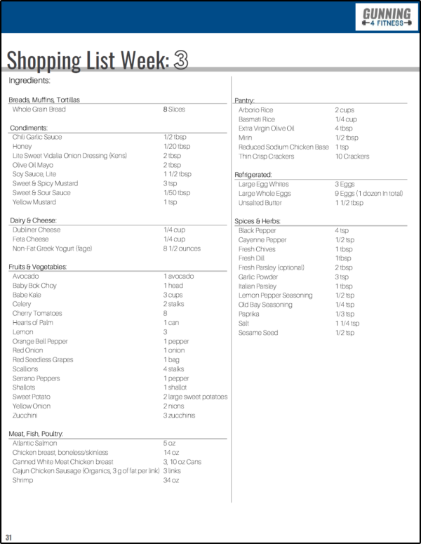 G4FIT 4 WEEK MEAL PLAN GUIDE - Image 9